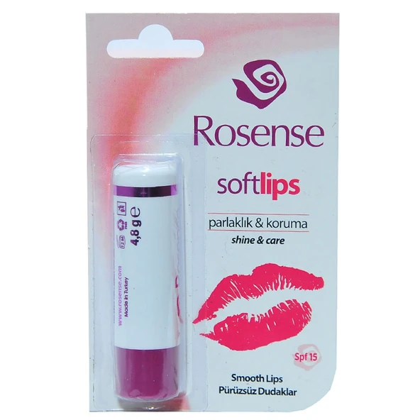 Rosense Klasik Dudak Koruyucu 4,8Gr - Softlips ürün görseli 1