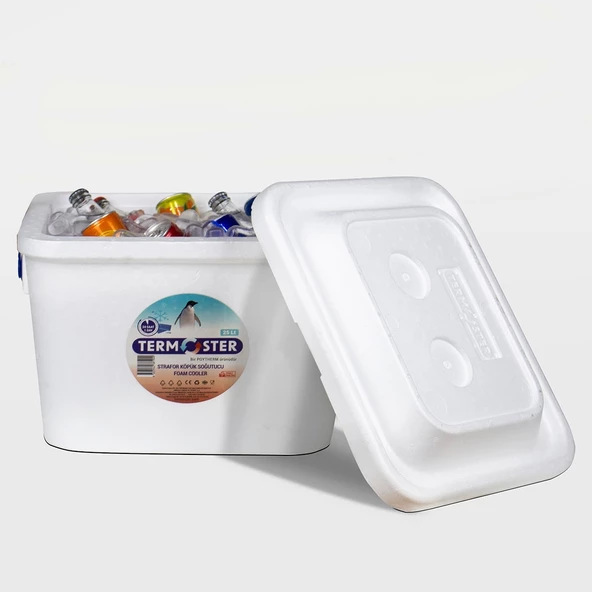 Termoster Strafor Köpük Soğutucu 25 Lt ürün görseli 1