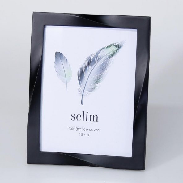 Selim Dekor 5x20 Curved Çerçeve Siyah ürün görseli 1