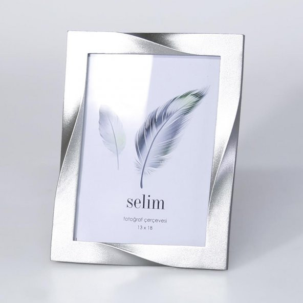 Selim Dekor 13x18 Curved Çerçeve Gümüş ürün görseli 1