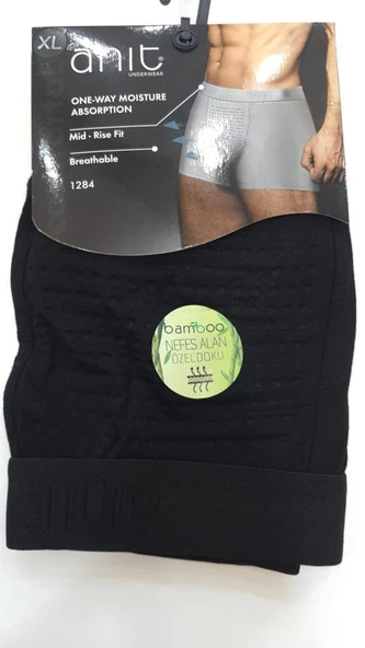 Anıt Erkek Nefes Alan Bambu Likralı Boxer 1284 - Resim 3