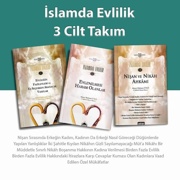 İslamda Evlilik Serisi 3 Kitap Set ürün görseli 1