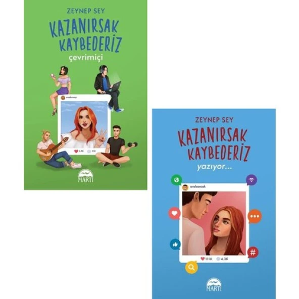 Zeynep Sey Kazanırsak Kaybederiz Yazıyor + Çevrimiçi 2 Kitap Set (CEP BOY) ürün görseli 1