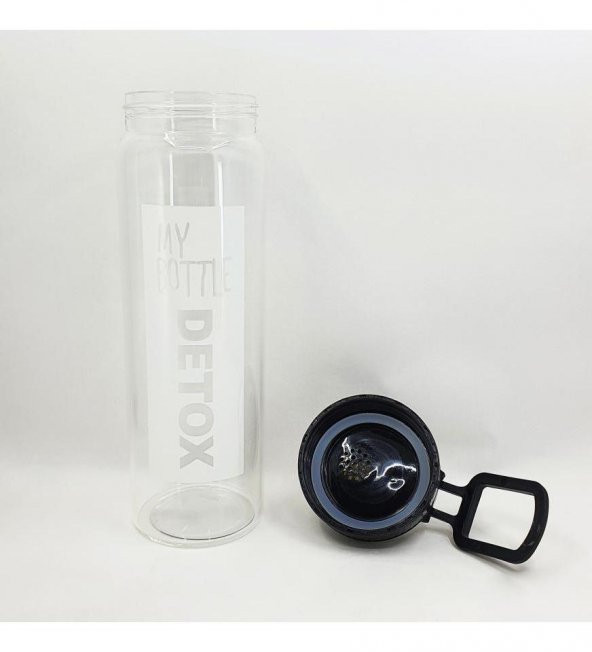 My Bottle Detoks Cam Şişe 550 ml - Resim 2