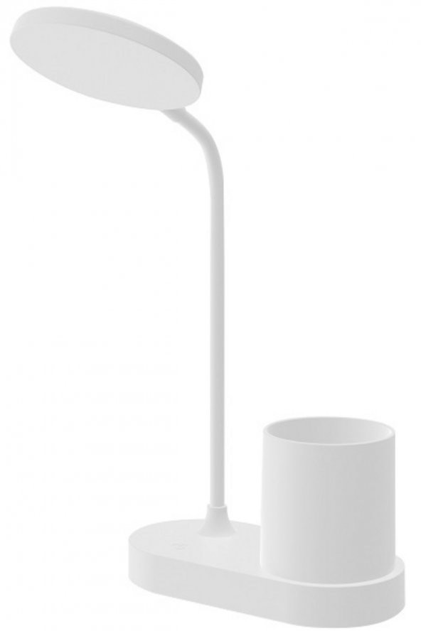 Led Masa Okuma Lambası Şarjlı Kalemlikli - Resim 4