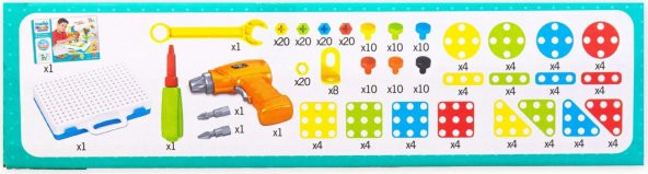 Başel Toys Creative Mosaic Puzzle 239 Parça - Resim 3