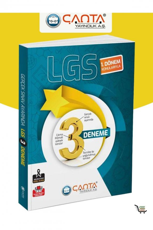 Çanta 2023 Lgs 1.dönem 3lü Deneme ürün görseli 1