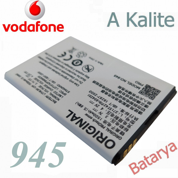 Vodafone 945 Batarya 945 Uyumlu Yedek Batarya ürün görseli 1