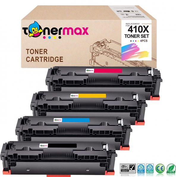 TonerMax® Hp CF410X Muadil Toner Set A Plus / M377 / M452 / M477 ürün görseli 1