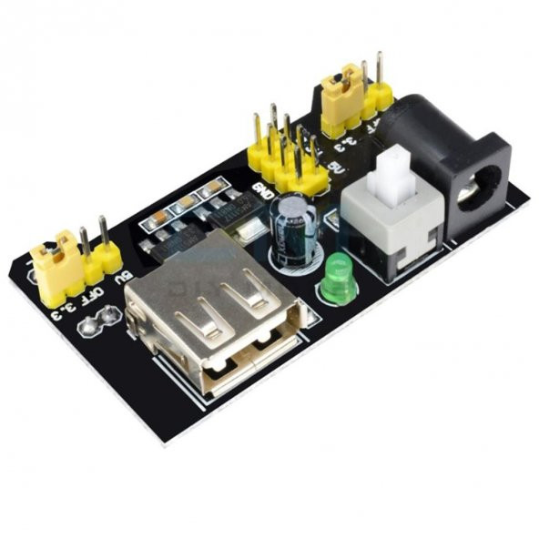 Breadboard Güç Modülü Kartı - 3.3V-5V ürün görseli 1