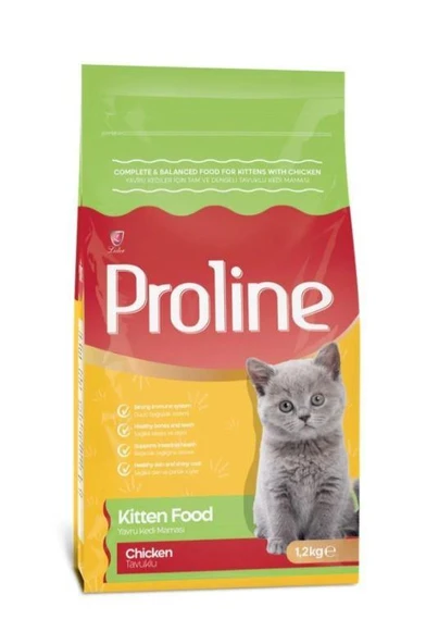Pro line Kitten Tavuklu Yavru Kedi Maması 1.2 Kg ürün görseli 1
