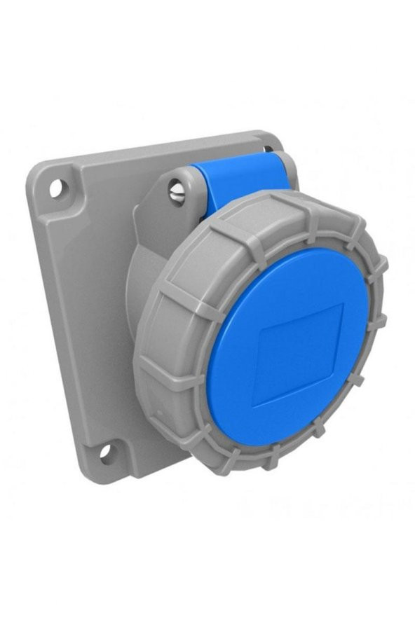 Bemis BC1-1403-7420 2P+E 220V IP67 CEE Norm 45 Derece Eğik Makine Prizi ürün görseli 1