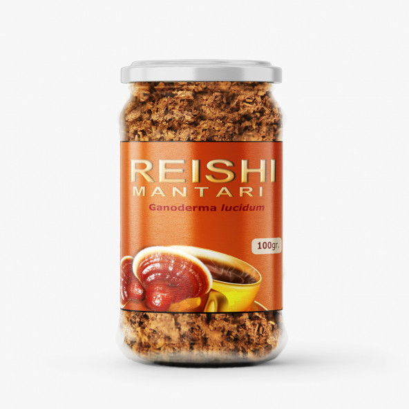 Reishi Mantarı - Öğütülmüş 100 gr (Cam Kavanoz) ürün görseli 1