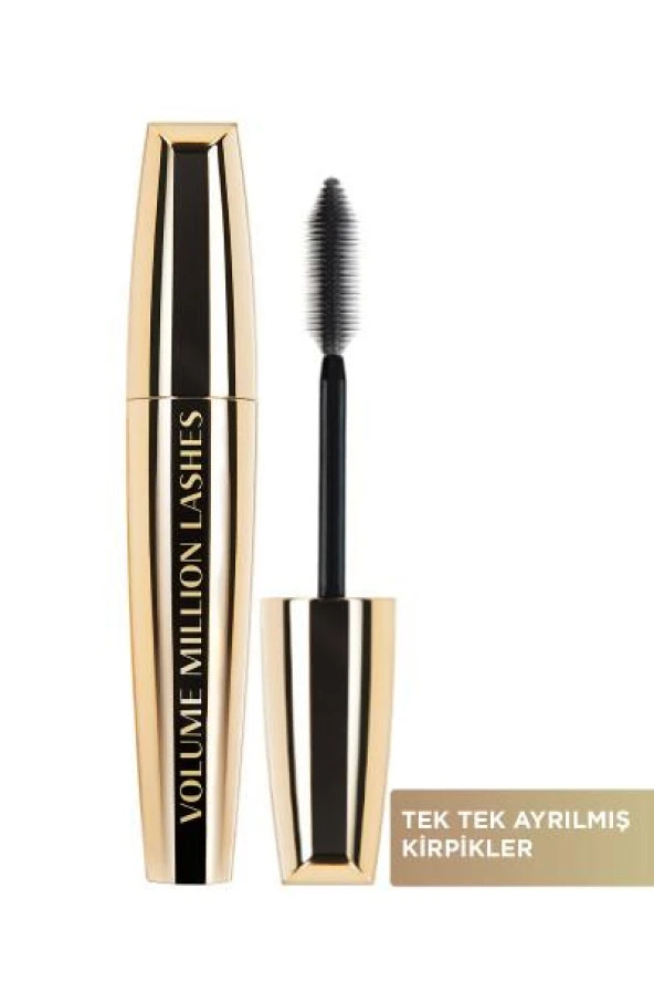 L'Oréal Paris Volume Million Lashes Maskara - Siyah ürün görseli 1