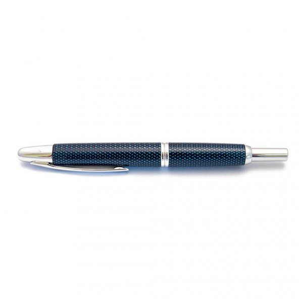 Pilot Capless Dolma Kalem Rodyum Akşam Graph Mavi - Resim 2