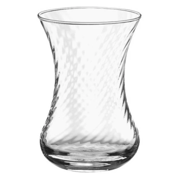 Paşabahçe Çay Bardağı İnce Belli 42781 125cc 6Lı Optikli ürün görseli 1