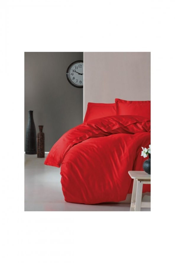 Elegant Serisi Çift Kişilik Nevresim Takımı Elegant - Kırmızı ürün görseli 1