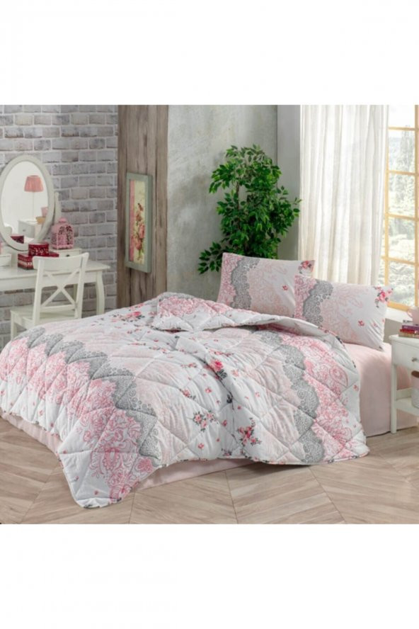 Melin Pembe Yorgan Seti Çift Kişilik ürün görseli 1