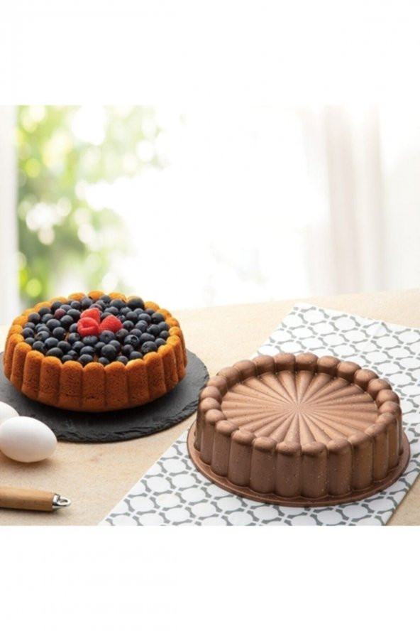 Papatya Alüminyum Döküm Tart Kalıbı ürün görseli 1