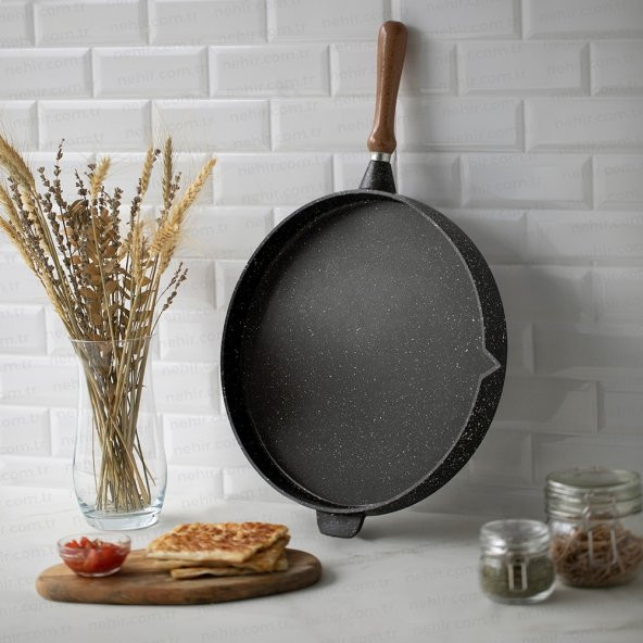 Nehir  NEHİR ALÜMİNYUM DÖKÜM GÖZLEME TAVASI 36 CM-YSFHOME ürün görseli 1
