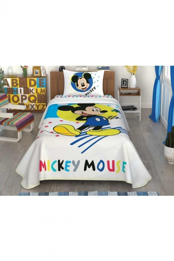 Lis.pike Takımı Dısney Mıckey Mouse Colour 100x200 ürün görseli 1