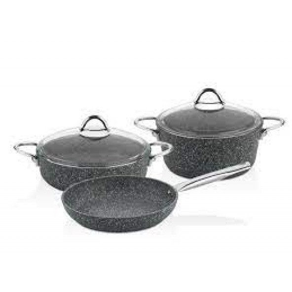 Falez  Hera 5 Parça Granit Set ürün görseli 1