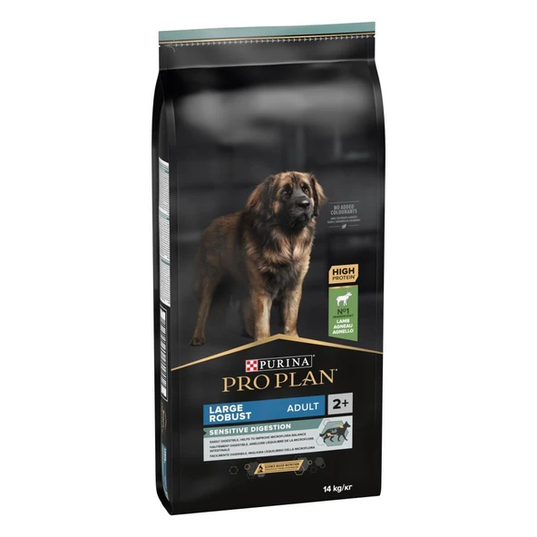 Proplan Optidigest Kuzu Etli İri Irk Yetişkin Köpek Maması 14 Kg ürün görseli 1