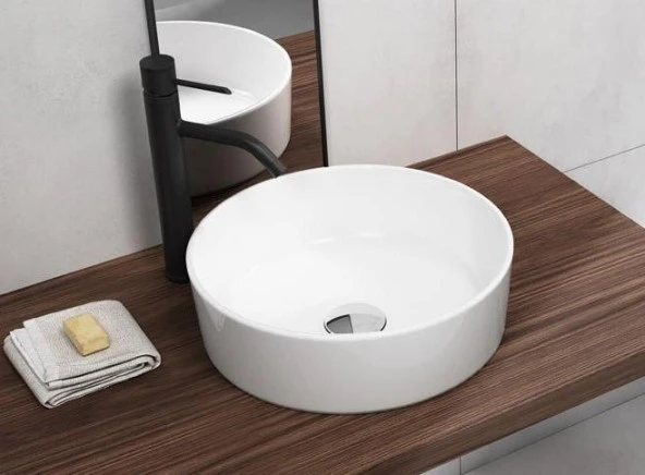 QUARTER BATH Round Line Tezgah Üstü Lavabo 45 ürün görseli 1