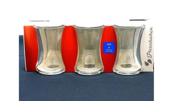 Paşabahçe 42861 6Lı 170cc/5oz Miss Çay Bardağı ürün görseli 1