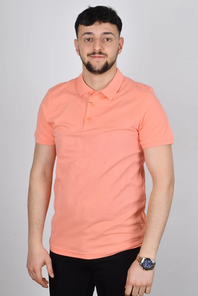 Cazador 22YCEEO04613 Erkek Somon Polo Yaka  T-shırt ürün görseli 1