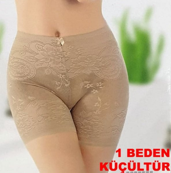 Bir Beden Küçülten Kalça Basen Sıkılaştırıcı Göbek Toparlayıcı Kalça Toplu Gösteren Korse Boxer ürün görseli 1