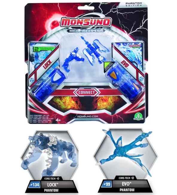 MONSUNO, Lisanslı LOCK - EVO Figürleri, Fırlatma Kapsülleri ve 2