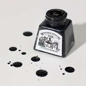 Winsor & Newton Drawing Ink Çizim Mürekkebi 14ml ürün görseli 1