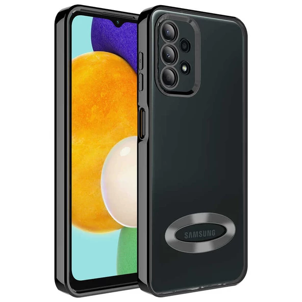 Gpack Samsung Galaxy A23 Kılıf Logo Gösteren Kamera Korumalı Silikon ürün görseli 1