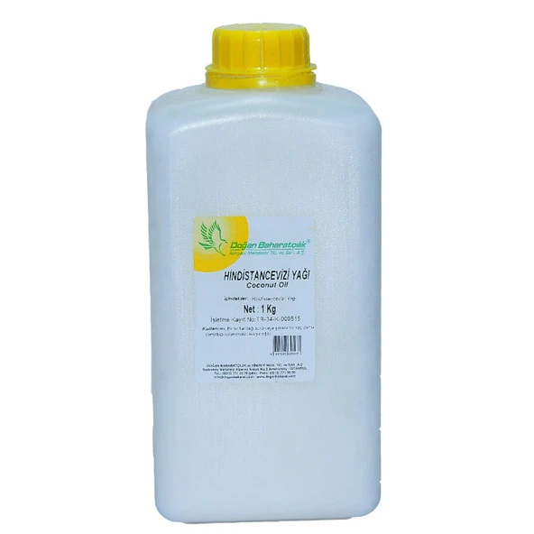 Doğan Hindistan Cevizi Yağı Pet Bidon 1000 Gr ürün görseli 1