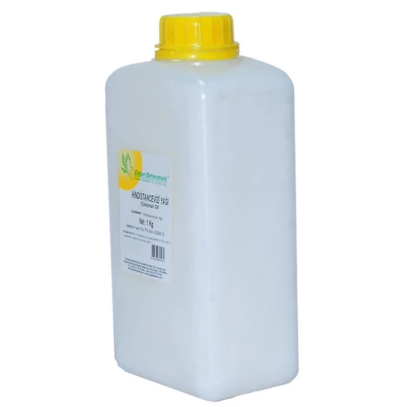 Doğan Baharatçılık Hindistan Cevizi Yağı 1Kg Saf Kiloluk Bidon ürün görseli 1