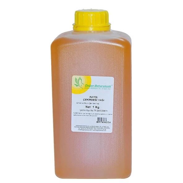 Doğan Kayısı Çekirdeği Yağı Pet Bidon 1000 Gr ürün görseli 1