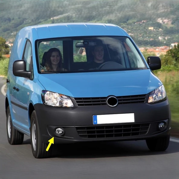 VW Caddy 2011-2015 Sağ Sis Farı Çerçevesi Kapağı 2K5853666A ürün görseli 1