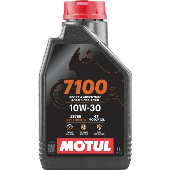 MOTUL 7100 4T 10W30 - 1 LİTRE ürün görseli 1
