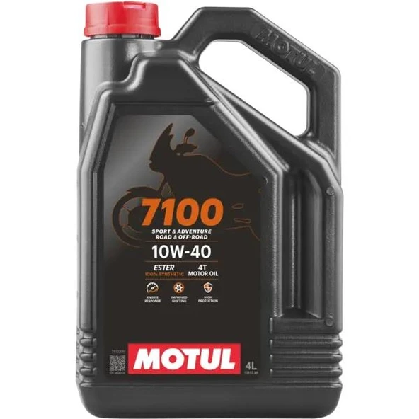 Motul 7100 10W-40 4T 4 lt Motosiklet Yağı ürün görseli 1