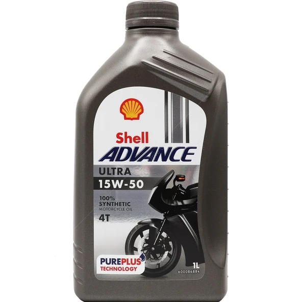 SHELL ADVANCE 4T ULTRA 15W50 - 1 LİTRE ürün görseli 1