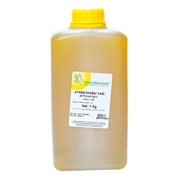 Doğan At Kestanesi Yağı Pet Bidon 1000 Gr ürün görseli 1