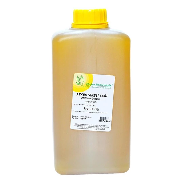 Doğan Baharatçılık At Kestanesi Yağı 1Kg Zeytinyağı Özlü Kiloluk ürün görseli 1
