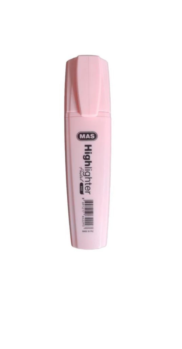 MAS FOSFORLU KALEM 6422 PASTEL PEMBE ürün görseli 1
