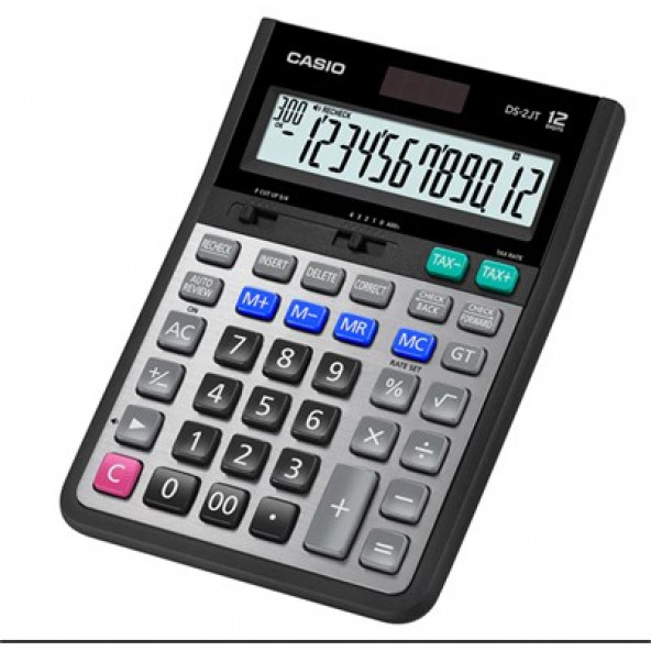Casio Ds-2Jt 12 Haneli Masaüstü Hesap Makinesi ürün görseli 1