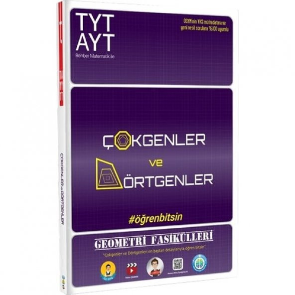 Tonguç Kampüs TYT-AYT Geometri Fasikülleri - Çokgenler Ve Dörtgenler ürün görseli 1