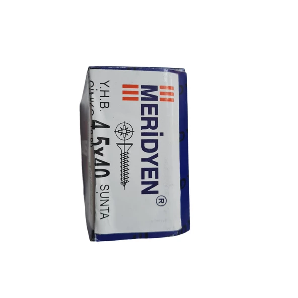 Meridyen Sunta Vidası 4.5 x 40 mm (Kutu İçinde 200 Adet Bulunmaktadır.) ürün görseli 1