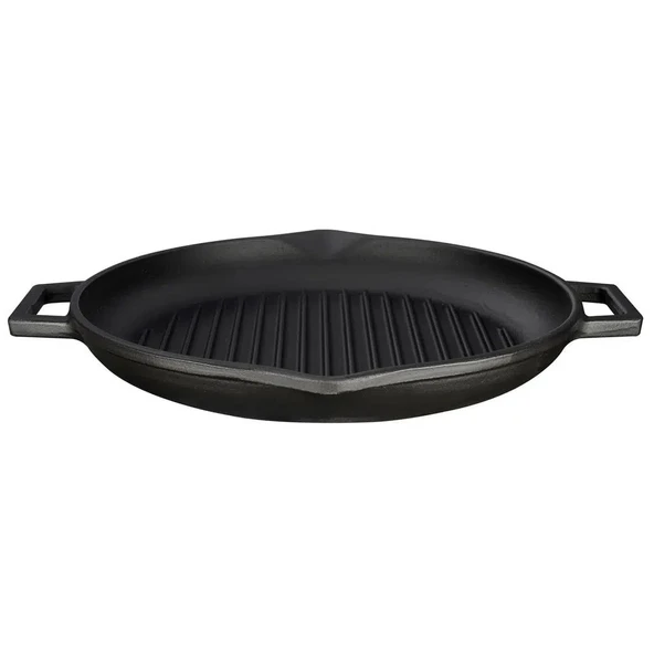Lava Demir Döküm Yuvarlak Izgara Grill Tava 30 Cm Eco Gt 30 T5 ürün görseli 1