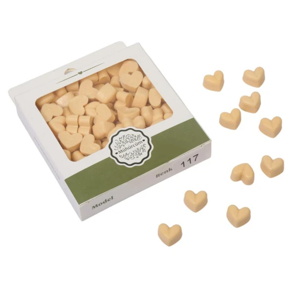Mühür Mumu Eritme Kalp Boncuk Paket Model No:117 KAVUN CANTALOUPE ürün görseli 1