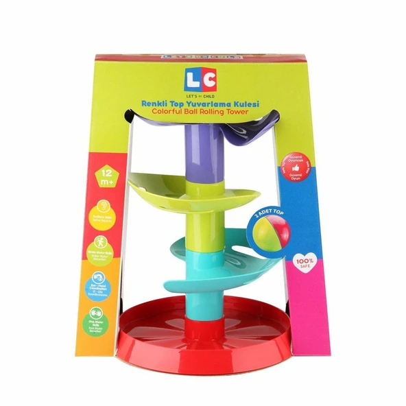 LC-30956 Renkli Top Yuvarlama Kulesi ürün görseli 1
